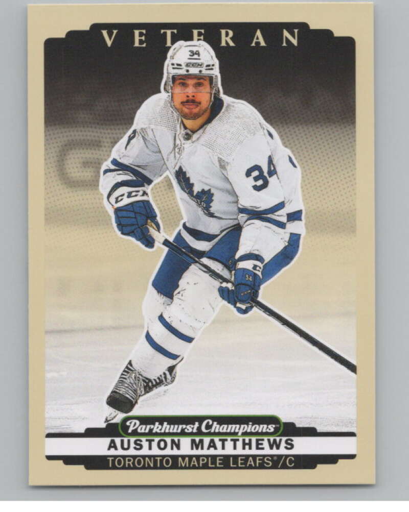 2022-23 Upper Deck Parkhurst Champions #200 Auston Matthews Leafs  V100502 Image 1