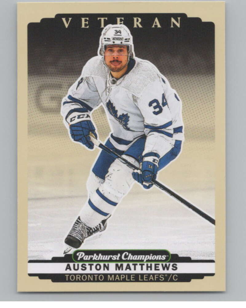 2022-23 Upper Deck Parkhurst Champions #200 Auston Matthews Leafs  V100503 Image 1