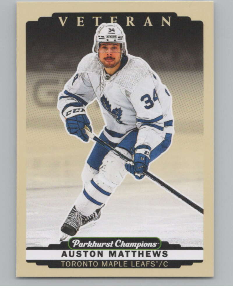 2022-23 Upper Deck Parkhurst Champions #200 Auston Matthews Leafs  V100505 Image 1