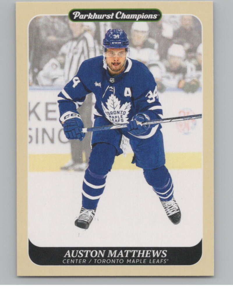 2023-24 Parkhurst Champions #56 Auston Matthews  Toronto Maple Leafs  V100508 Image 1