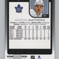 2021-22 O-Pee-Chee Platinum #7 Auston Matthews  Toronto Maple Leafs  V100516 Image 2