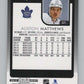 2021-22 O-Pee-Chee Platinum #7 Auston Matthews  Toronto Maple Leafs  V100518 Image 2