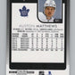 2021-22 O-Pee-Chee Platinum #7 Auston Matthews  Toronto Maple Leafs  V100519 Image 2