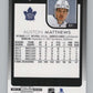 2021-22 O-Pee-Chee Platinum #7 Auston Matthews  Toronto Maple Leafs  V100520 Image 2