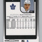 2021-22 O-Pee-Chee Platinum #7 Auston Matthews  Toronto Maple Leafs  V100524 Image 2