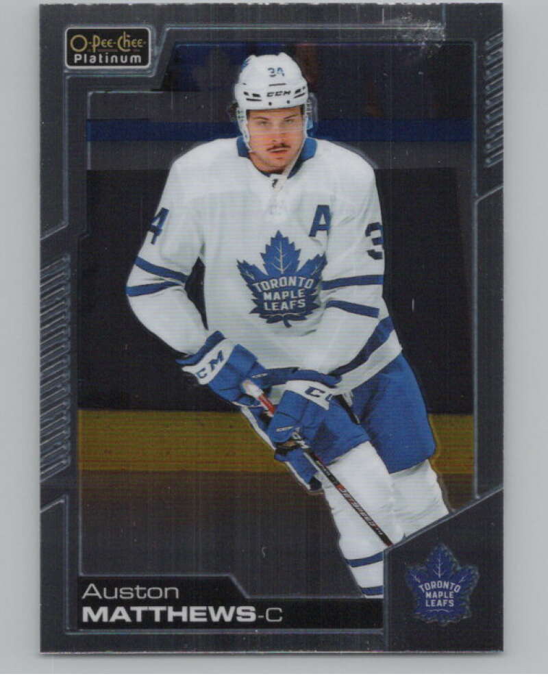 2020-21 O-Pee-Chee Platinum #5 Auston Matthews  Toronto Maple Leafs  V100530 Image 1