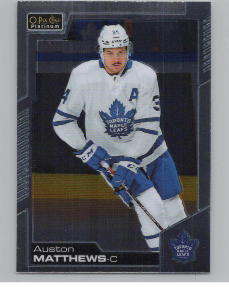 2020-21 O-Pee-Chee Platinum #5 Auston Matthews  Toronto Maple Leafs  V100532 Image 1