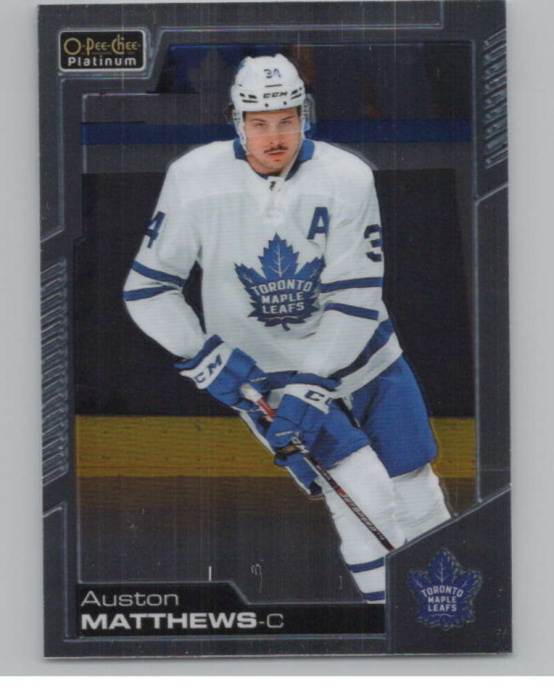 2020-21 O-Pee-Chee Platinum #5 Auston Matthews  Toronto Maple Leafs  V100535 Image 1