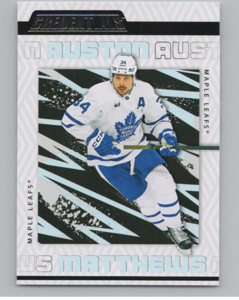 2023-24 Upper Deck Credentials #88 Auston Matthews  Toronto Maple Leafs  V100538 Image 1