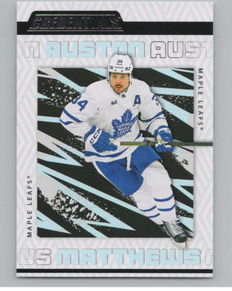 2023-24 Upper Deck Credentials #88 Auston Matthews  Toronto Maple Leafs  V100540 Image 1
