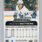 2021-22 Upper Deck Credentials #5 Auston Matthews  Toronto Maple Leafs  V100549 Image 2