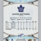 2020-21 Upper Deck Ice #13 Auston Matthews  Toronto Maple Leafs  V100554 Image 2