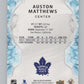 2021-22 Upper Deck Ice #62 Auston Matthews  Toronto Maple Leafs  V100557 Image 2