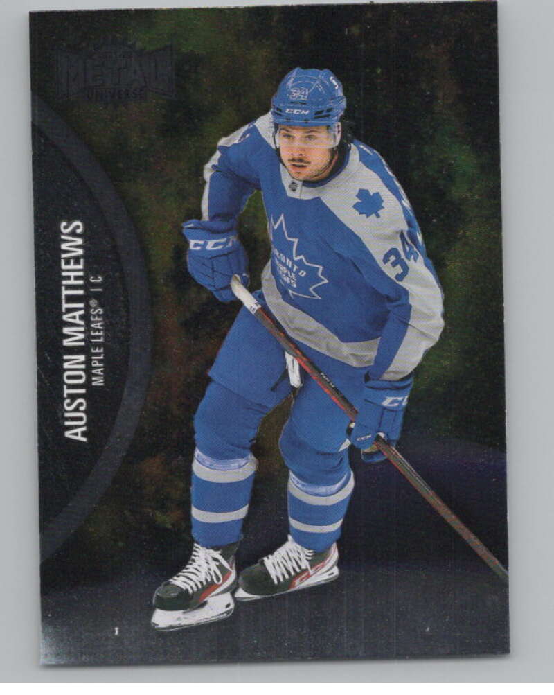 2021-22 Skybox Metal Universe #120 Auston Matthews  Toronto Maple Leafs  V100560 Image 1