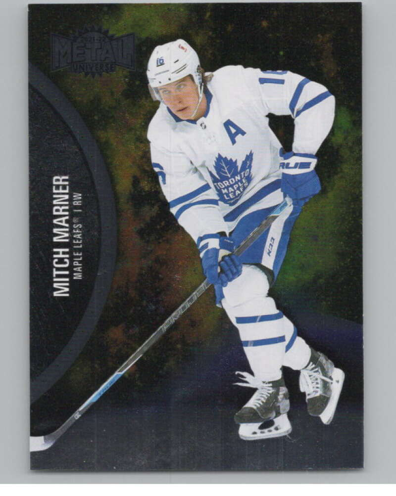 2021-22 Skybox Metal Universe #25 Auston Matthews  Toronto Maple Leafs  V100563 Image 1