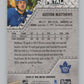 2020-21 Skybox Metal Universe #34 Auston Matthews  Toronto Maple Leafs  V100582 Image 2