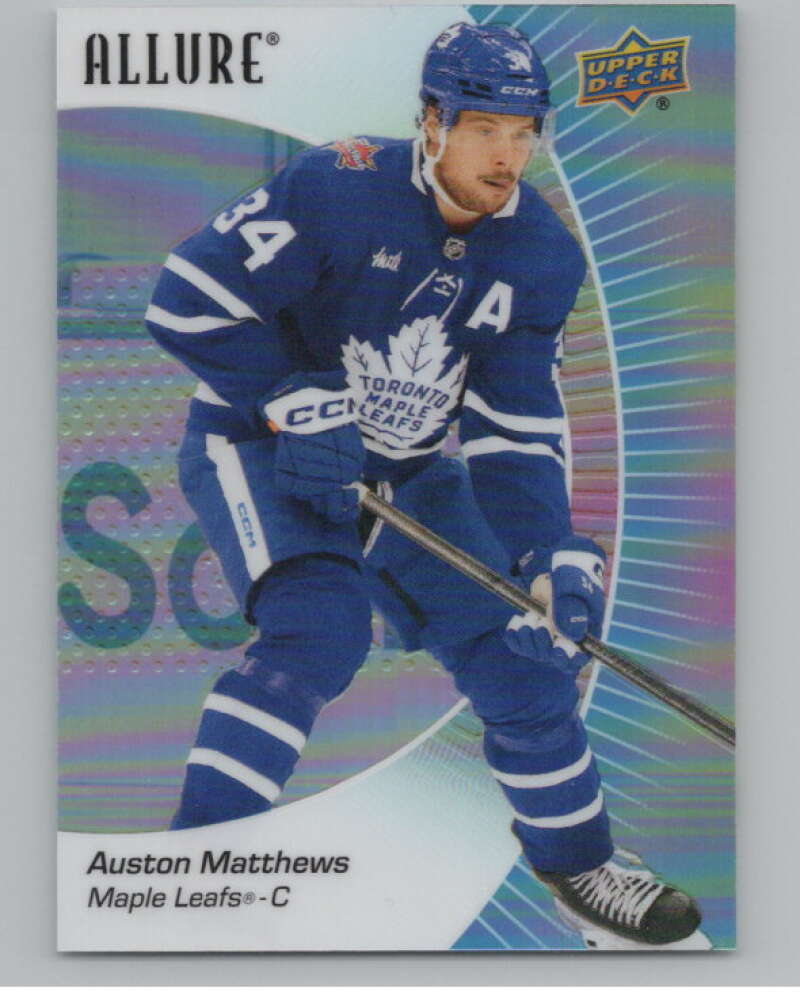 2023-24 Upper Deck Allure #48 Auston Matthews  Toronto Maple Leafs  V100615 Image 1