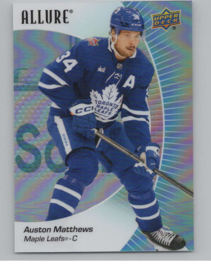 2023-24 Upper Deck Allure #48 Auston Matthews  Toronto Maple Leafs  V100626 Image 1