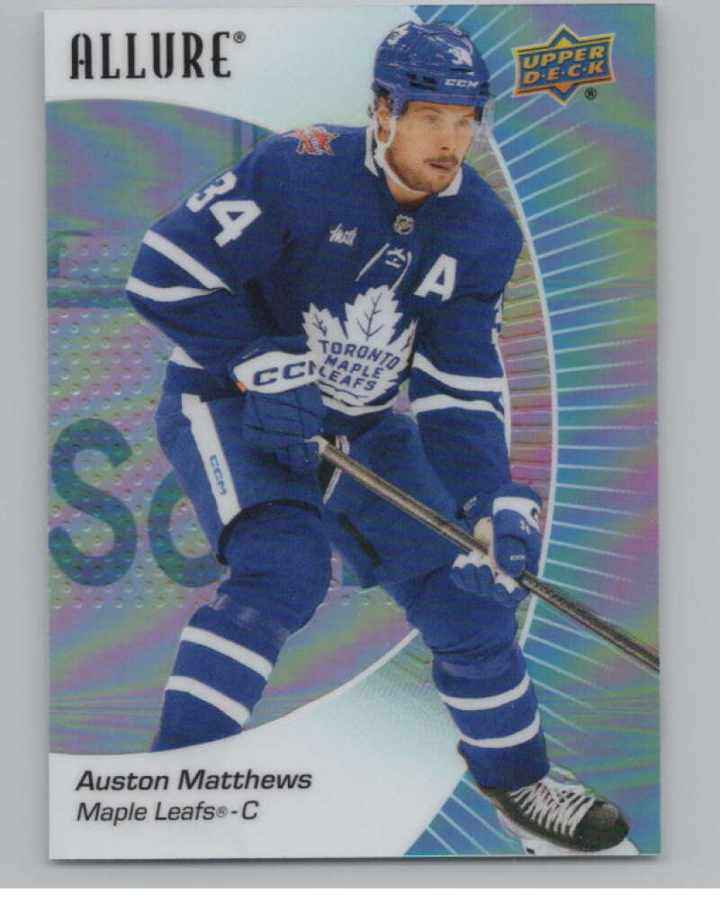2023-24 Upper Deck Allure #48 Auston Matthews  Toronto Maple Leafs  V100627 Image 1