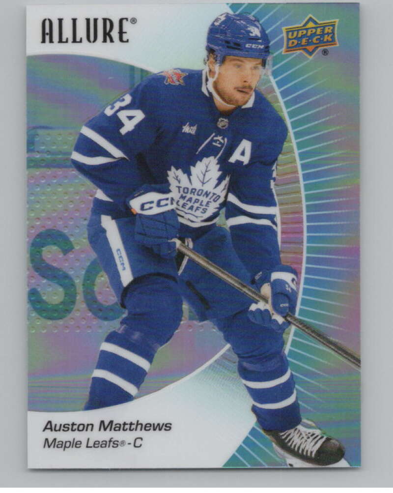 2023-24 Upper Deck Allure #48 Auston Matthews  Toronto Maple Leafs  V100629 Image 1