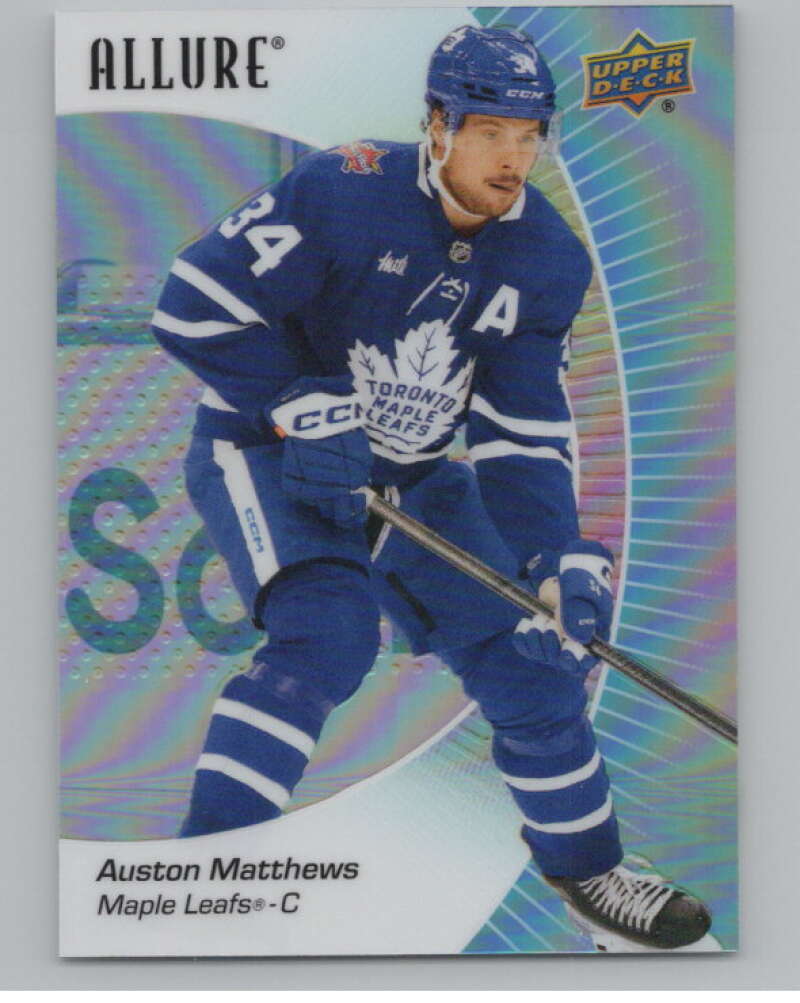 2023-24 Upper Deck Allure #48 Auston Matthews  Toronto Maple Leafs  V100631 Image 1