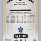2020-21 Upper Deck Allure #69 Auston Matthews  Toronto Maple Leafs  V100635 Image 2