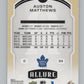 2020-21 Upper Deck Allure #69 Auston Matthews  Toronto Maple Leafs  V100639 Image 2