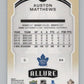 2020-21 Upper Deck Allure #69 Auston Matthews  Toronto Maple Leafs  V100640 Image 2
