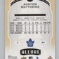 2020-21 Upper Deck Allure #69 Auston Matthews  Toronto Maple Leafs  V100641 Image 2