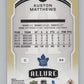 2020-21 Upper Deck Allure #69 Auston Matthews  Toronto Maple Leafs  V100642 Image 2