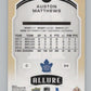2020-21 Upper Deck Allure #69 Auston Matthews  Toronto Maple Leafs  V100647 Image 2