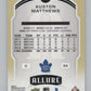 2020-21 Upper Deck Allure #69 Auston Matthews  Toronto Maple Leafs  V100650 Image 2