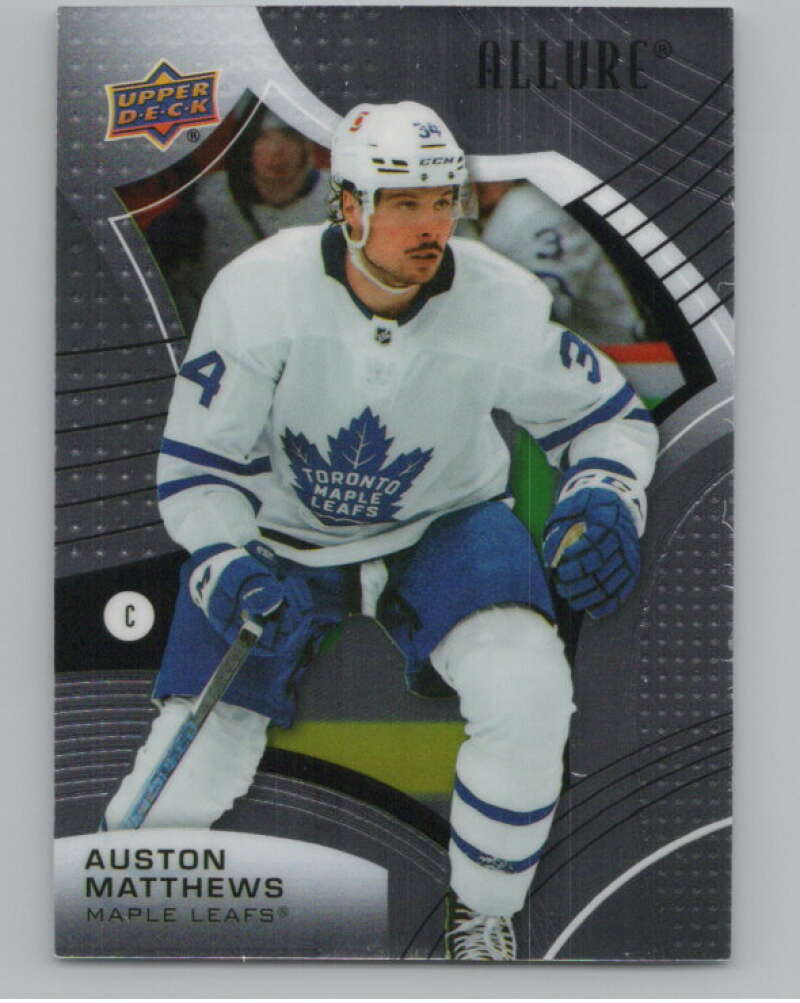 2021-22 Upper Deck Allure #1 Auston Matthews  Toronto Maple Leafs  V100654 Image 1