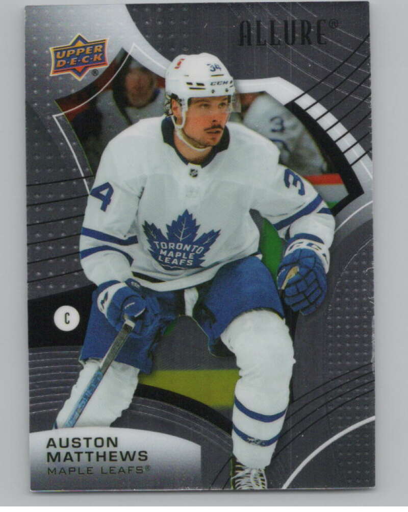 2021-22 Upper Deck Allure #1 Auston Matthews  Toronto Maple Leafs  V100657 Image 1