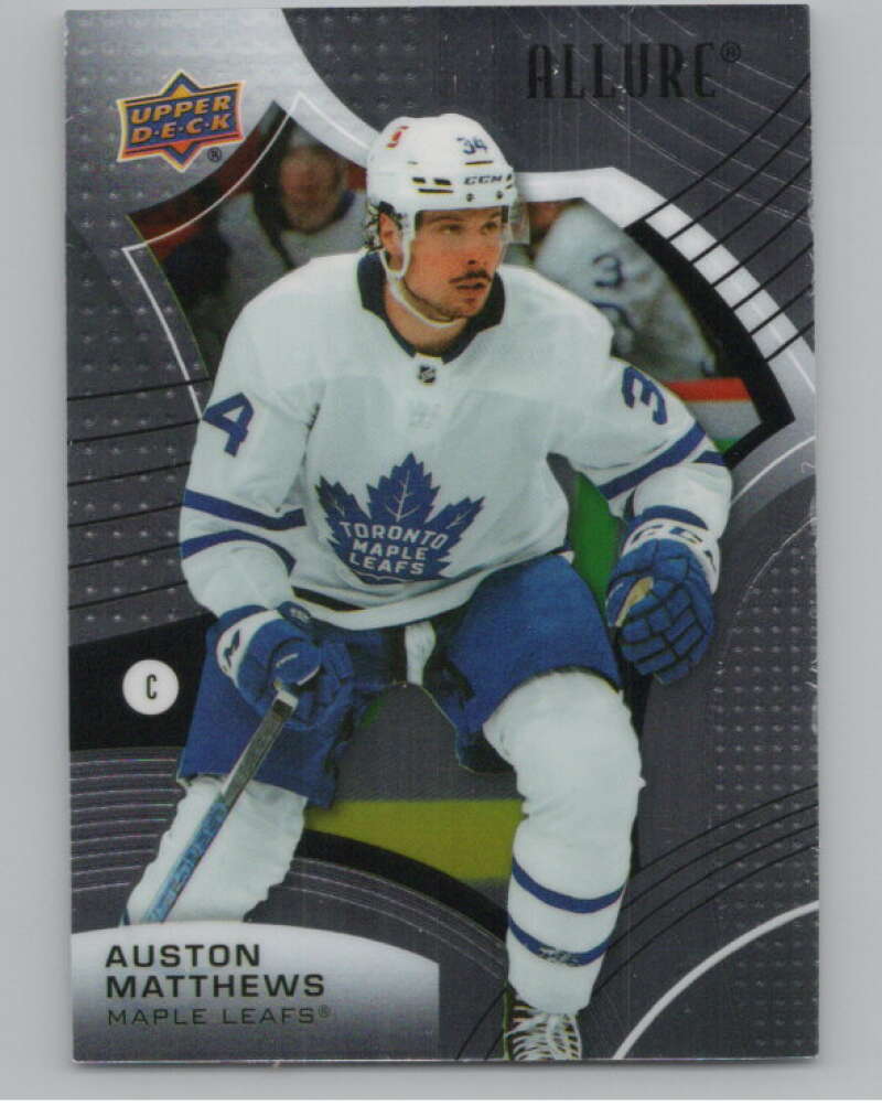 2021-22 Upper Deck Allure #1 Auston Matthews  Toronto Maple Leafs  V100658 Image 1