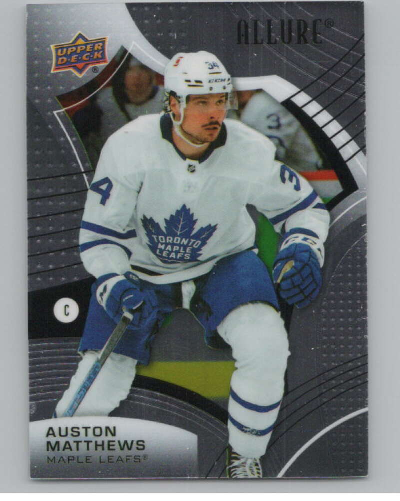 2021-22 Upper Deck Allure #1 Auston Matthews  Toronto Maple Leafs  V100659 Image 1