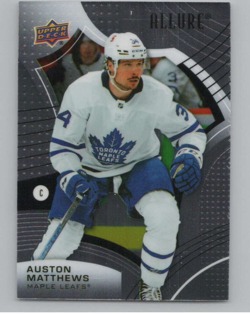 2021-22 Upper Deck Allure #1 Auston Matthews  Toronto Maple Leafs  V100660 Image 1
