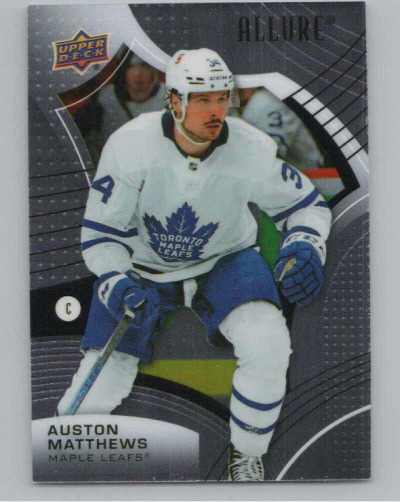 2021-22 Upper Deck Allure #1 Auston Matthews  Toronto Maple Leafs  V100661 Image 1