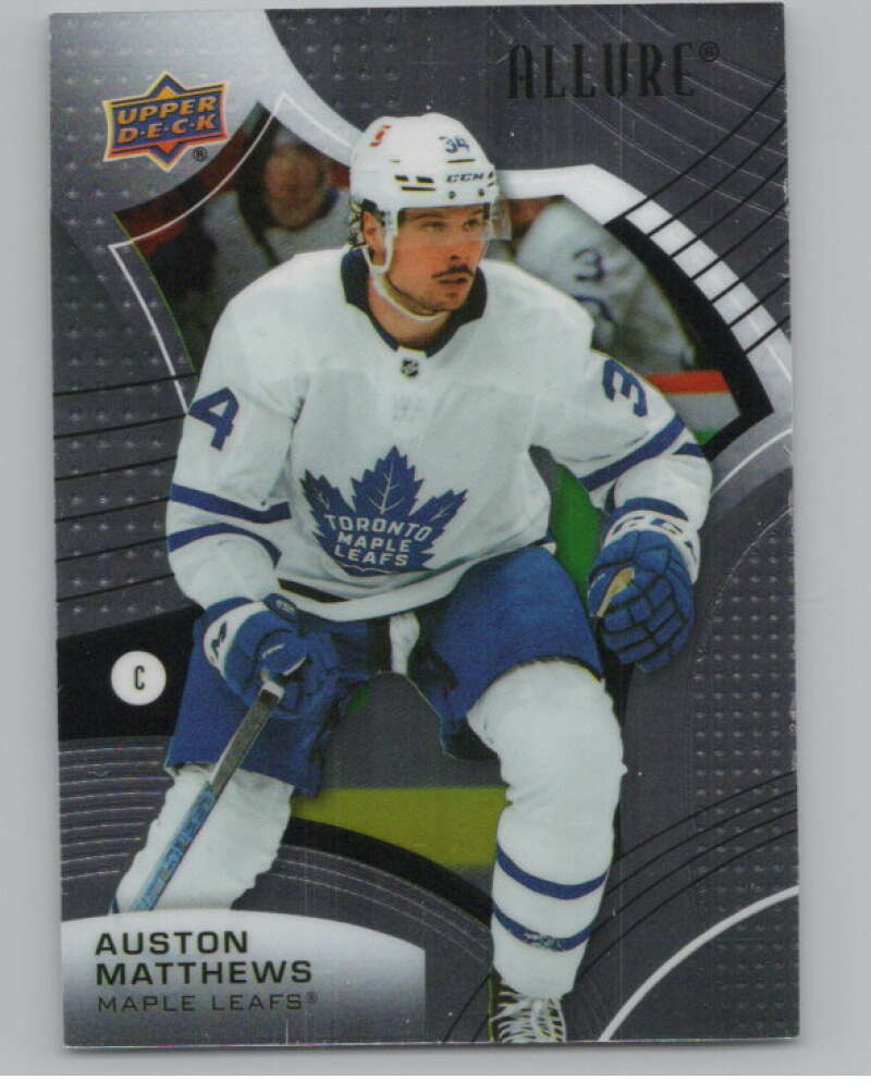 2021-22 Upper Deck Allure #1 Auston Matthews  Toronto Maple Leafs  V100662 Image 1
