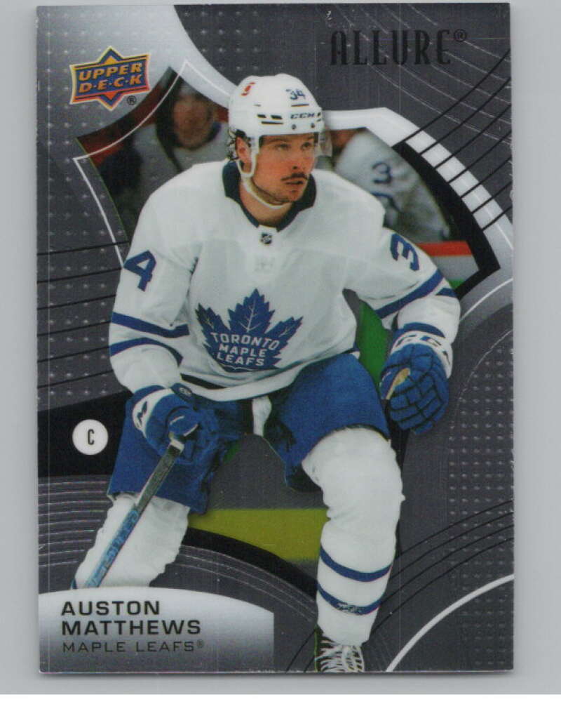 2021-22 Upper Deck Allure #1 Auston Matthews  Toronto Maple Leafs  V100663 Image 1