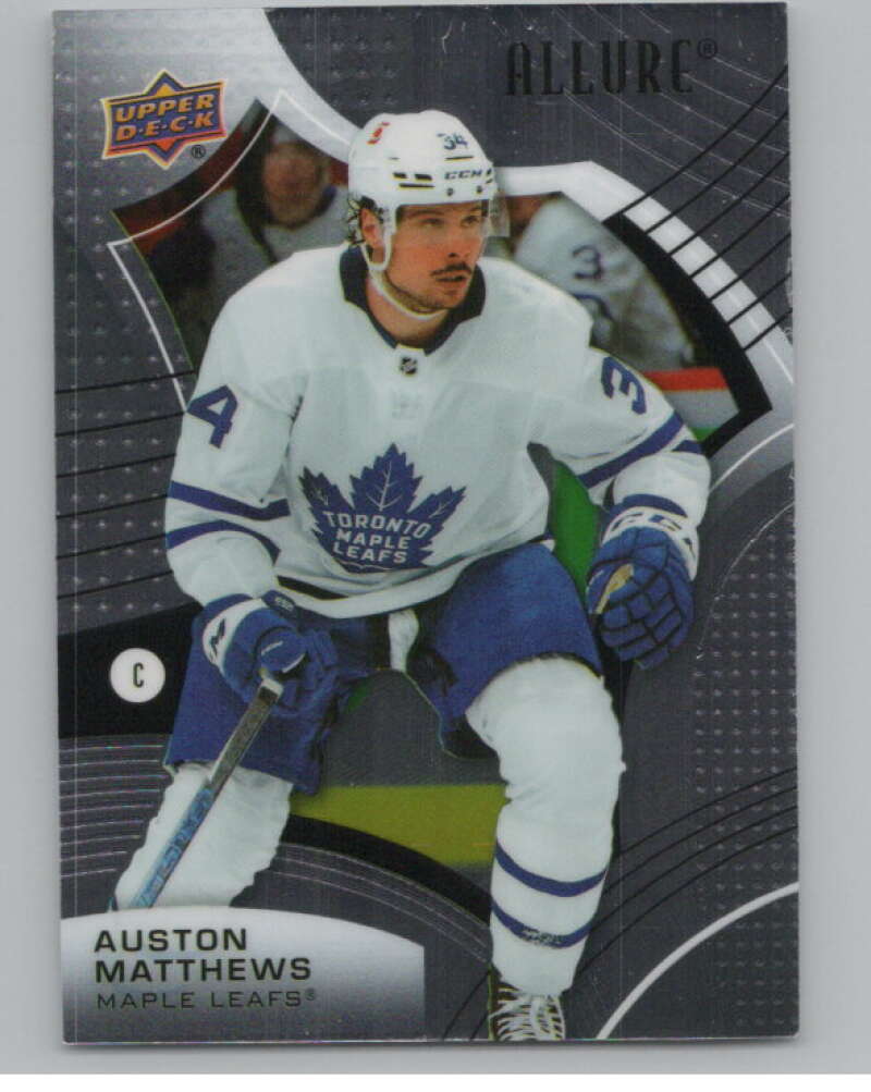 2021-22 Upper Deck Allure #1 Auston Matthews  Toronto Maple Leafs  V100665 Image 1