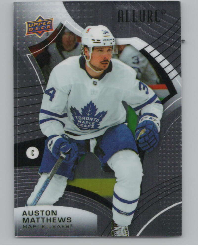 2021-22 Upper Deck Allure #1 Auston Matthews  Toronto Maple Leafs  V100667 Image 1