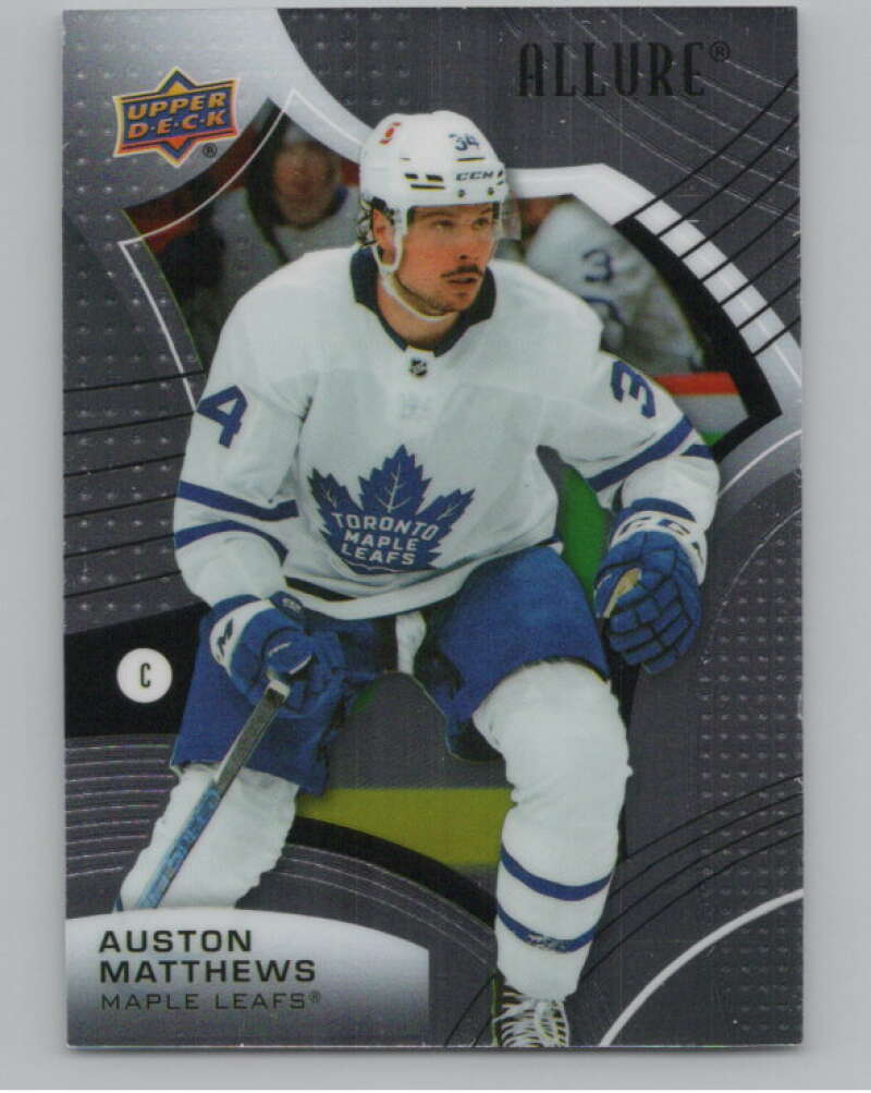 2021-22 Upper Deck Allure #1 Auston Matthews  Toronto Maple Leafs  V100668 Image 1