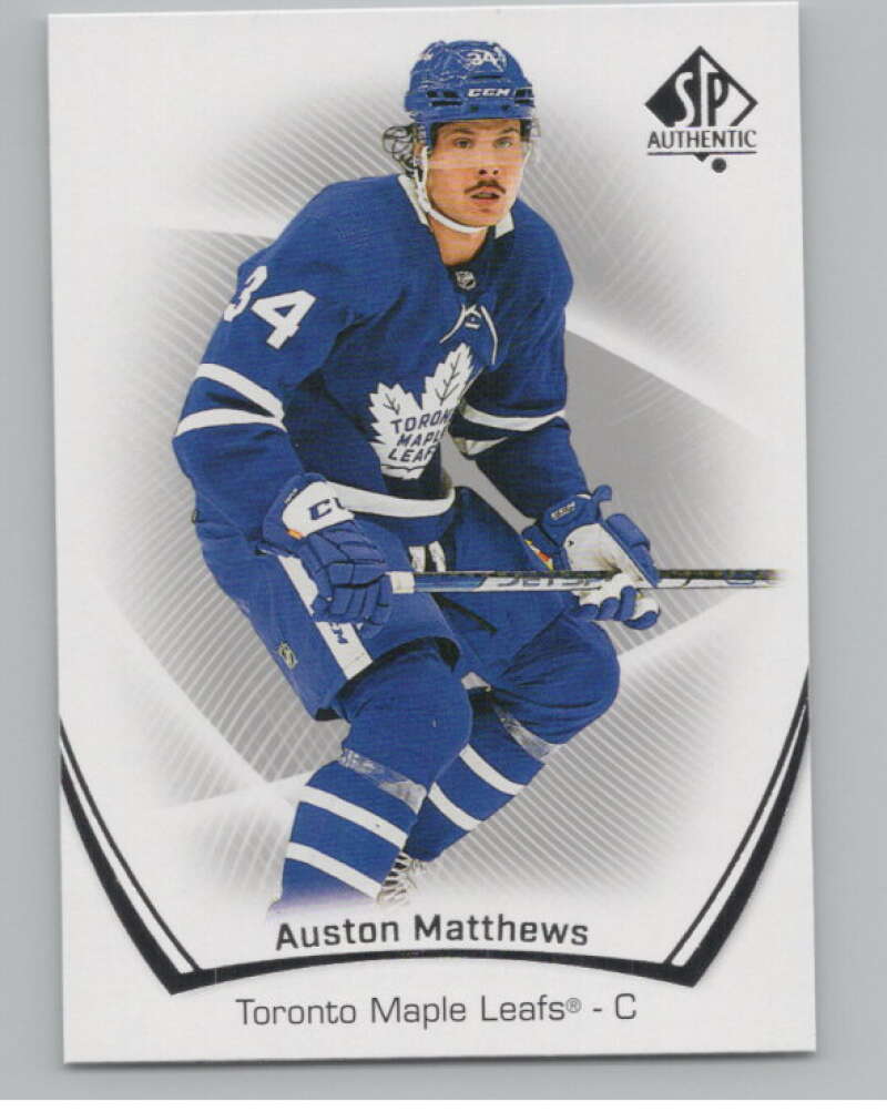 2021-22 SP Authentic #88 Auston Matthews  Toronto Maple Leafs  V100672 Image 1