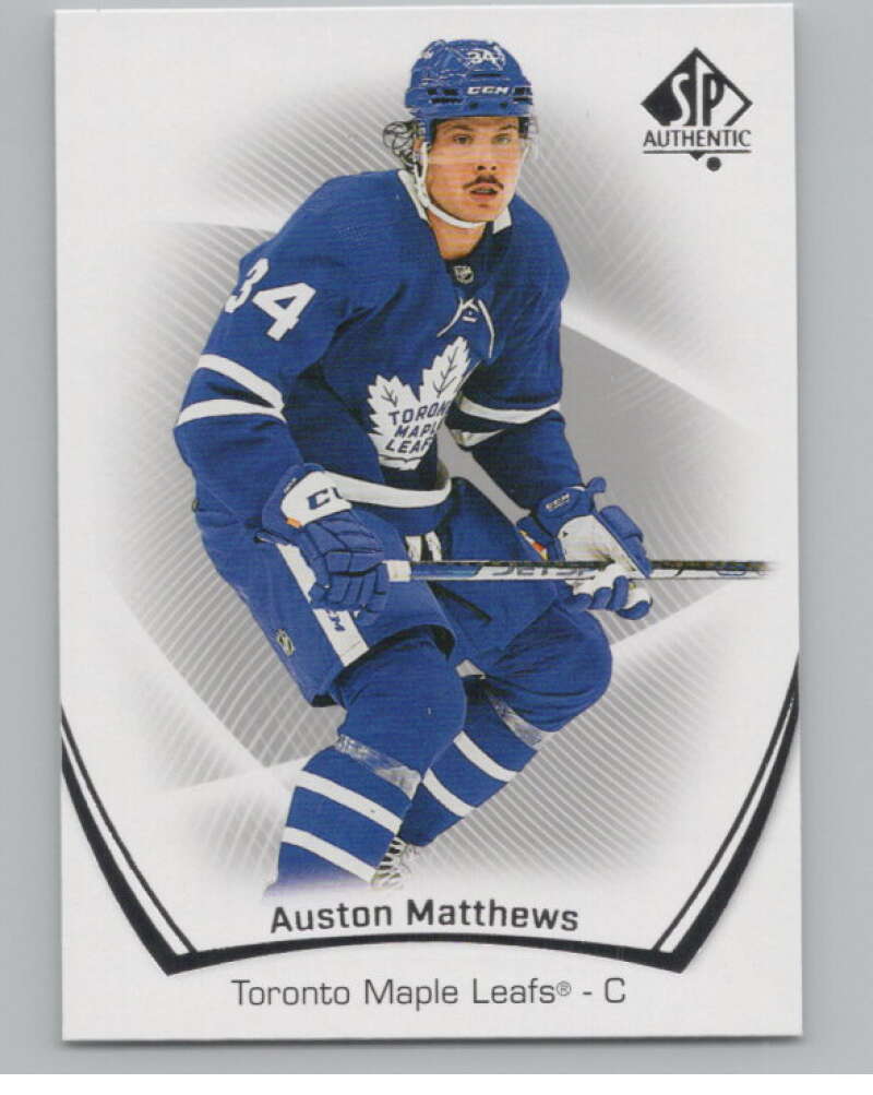 2021-22 SP Authentic #88 Auston Matthews  Toronto Maple Leafs  V100673 Image 1