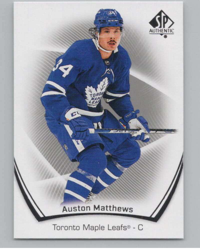 2021-22 SP Authentic #88 Auston Matthews  Toronto Maple Leafs  V100674 Image 1