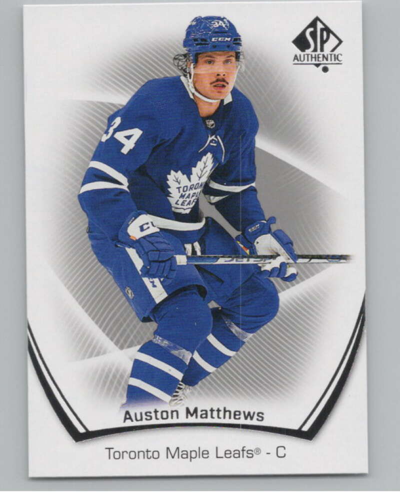 2021-22 SP Authentic #88 Auston Matthews  Toronto Maple Leafs  V100675 Image 1