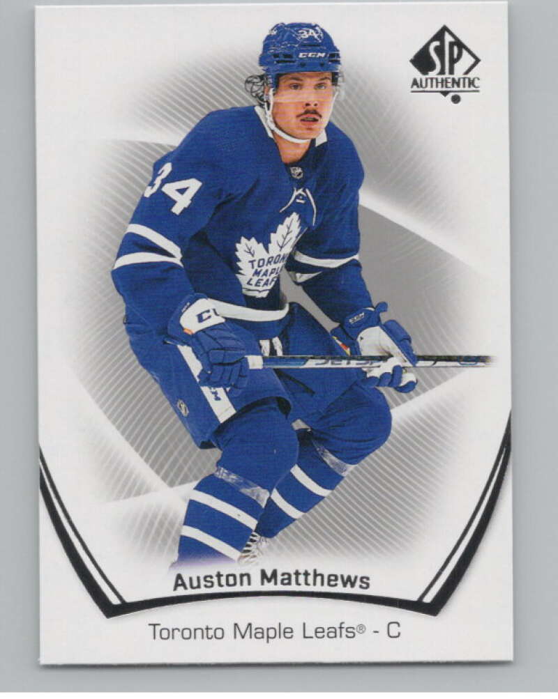 2021-22 SP Authentic #88 Auston Matthews  Toronto Maple Leafs  V100676 Image 1