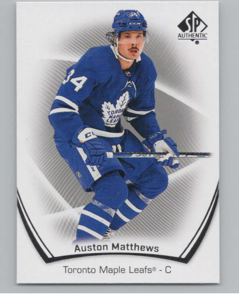 2021-22 SP Authentic #88 Auston Matthews  Toronto Maple Leafs  V100677 Image 1
