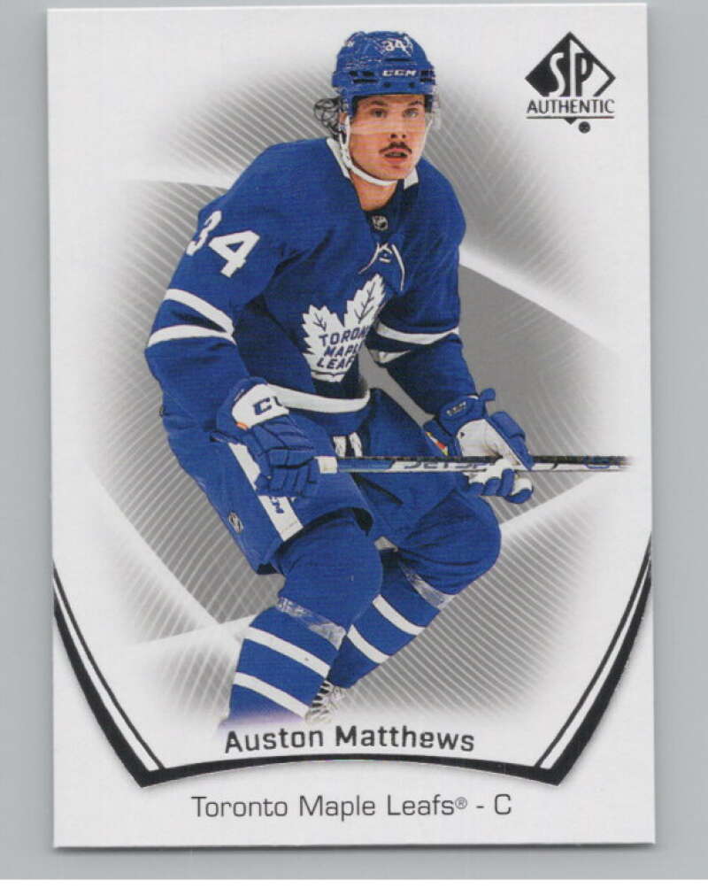 2021-22 SP Authentic #88 Auston Matthews  Toronto Maple Leafs  V100678 Image 1